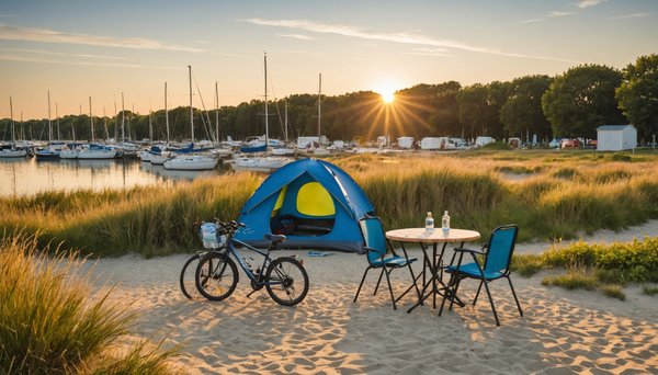 Séjourner en camping près du port bougenay à talmont saint hilaire